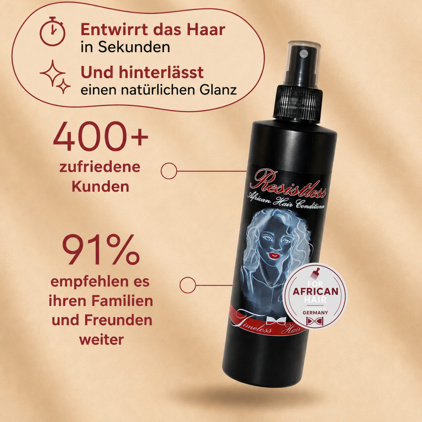 Resistless - African hair Conditioner 2x 200ml